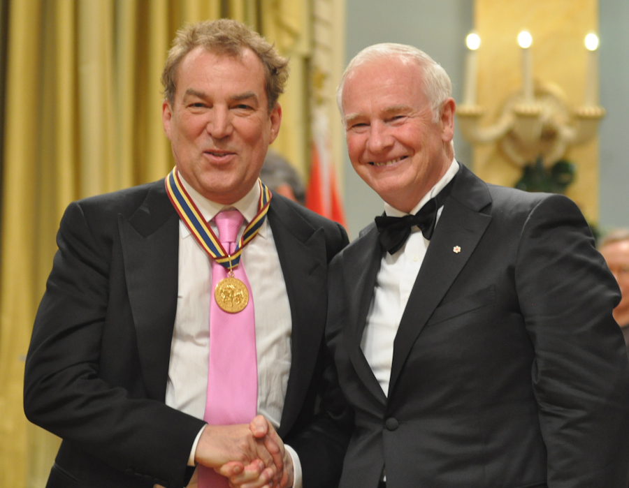 2012 Governor General Performing Arts Awards - Des McAnuff with Governor General David Johnston