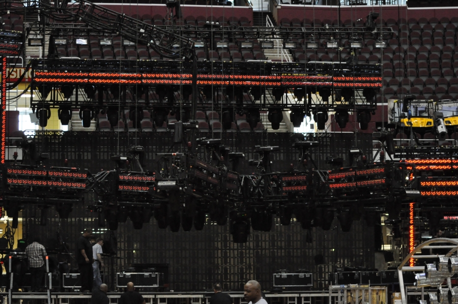 RUSH Time Machine Tour - Howard Ungerleider: Lighting Fixtures Power Boards